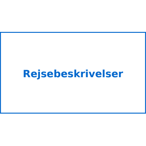 Rejsebeskrivelser 