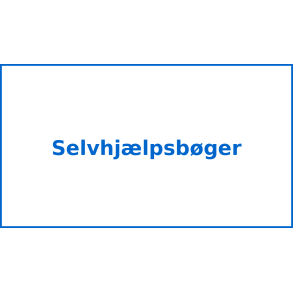Selvhj&aelig;lpsb&oslash;ger