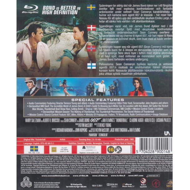 James Bond 007 - Thunderball (Blu-ray)