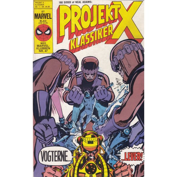 Projekt X 1 Klassiker - Med Marvel klubben nr. 47