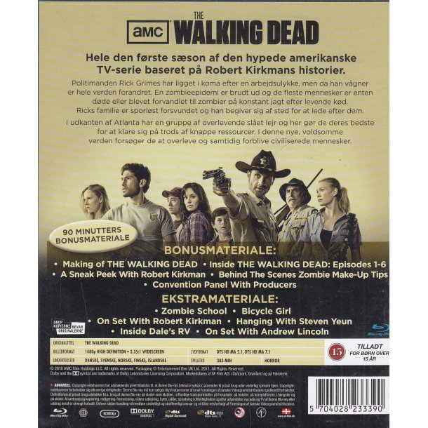 The Walking Dead - S�son 1 (Blu-ray)