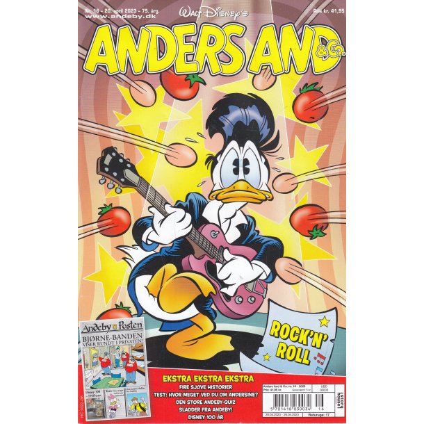 Anders And &amp; Co. 2023 Nr. 16 + Andeby posten 04