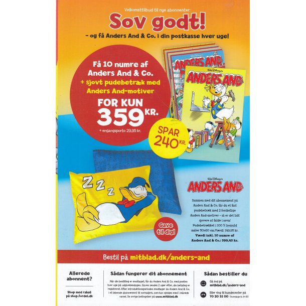 Anders And &amp; Co. 2023 Nr. 16 + Andeby posten 04
