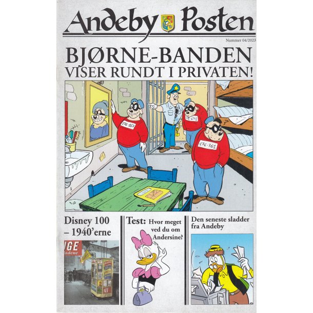 Anders And &amp; Co. 2023 Nr. 16 + Andeby posten 04