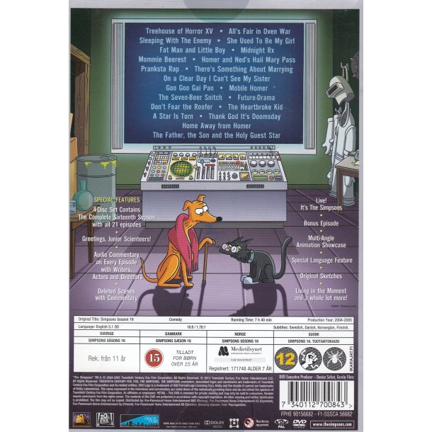The Simpsons - S�son 16 (DVD)