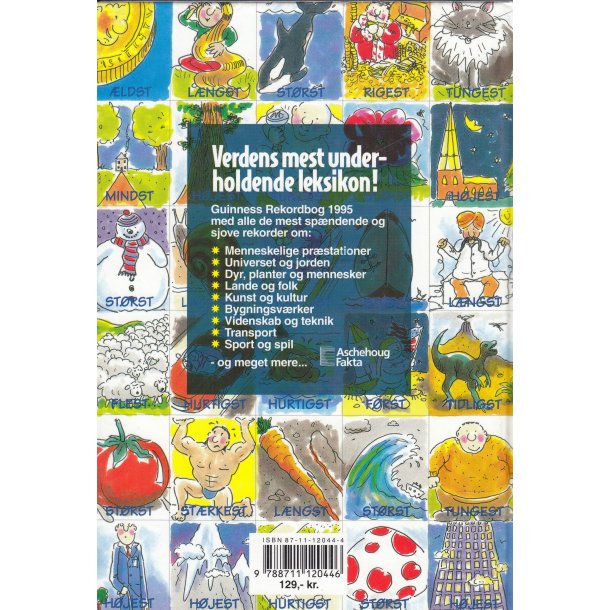 Guinness rekordbog 1995 (Bog)