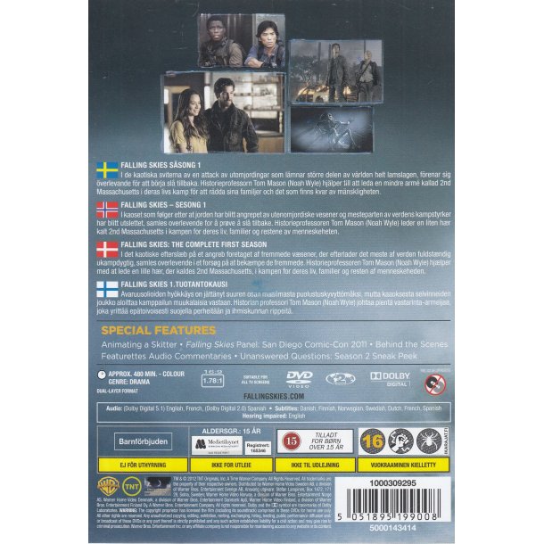 Falling Skies - S�son 1 (DVD)