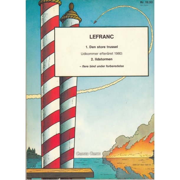 Lefranc 1 - Denn store trussel 