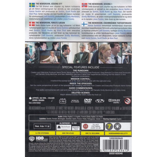 The Newsroom - S�son 1 (DVD)