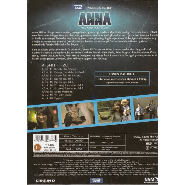 Anna Pihl - S�son 2 (DVD)