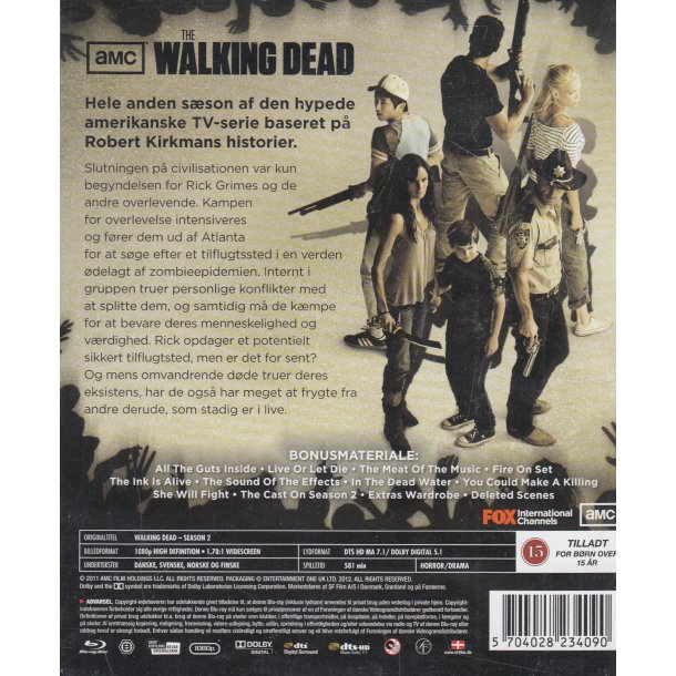 The Walking Dead - S�son 2 (Blu-ray)