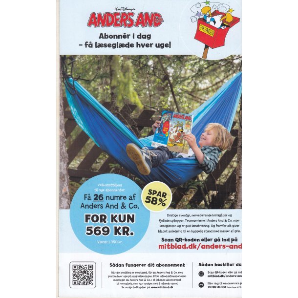 Anders And &amp; Co. 2023 Nr. 23 + Andeby posten 04