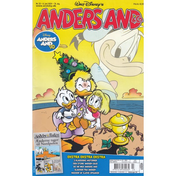 Anders And &amp; Co. 2023 Nr. 23 + Andeby posten 04