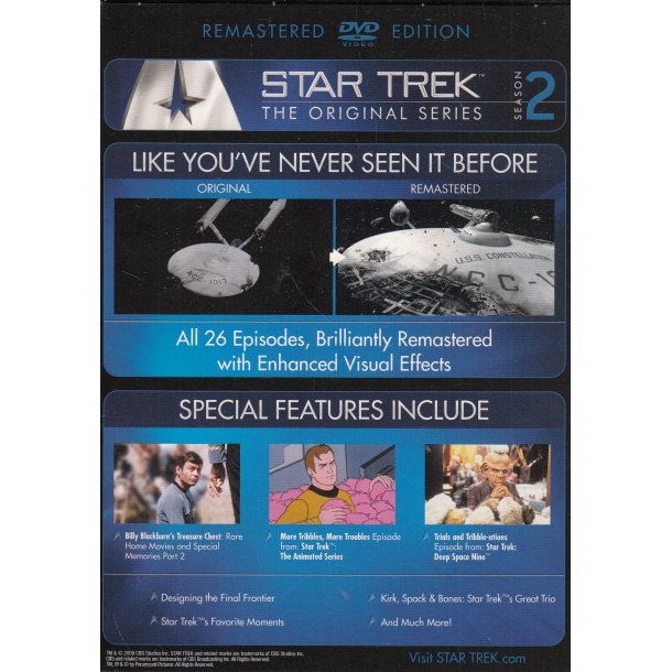 Star trek - The original series - S�son 2 (DVD)