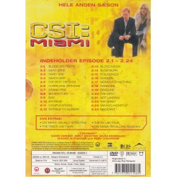 CSI Miami - S�son 2 (DVD)
