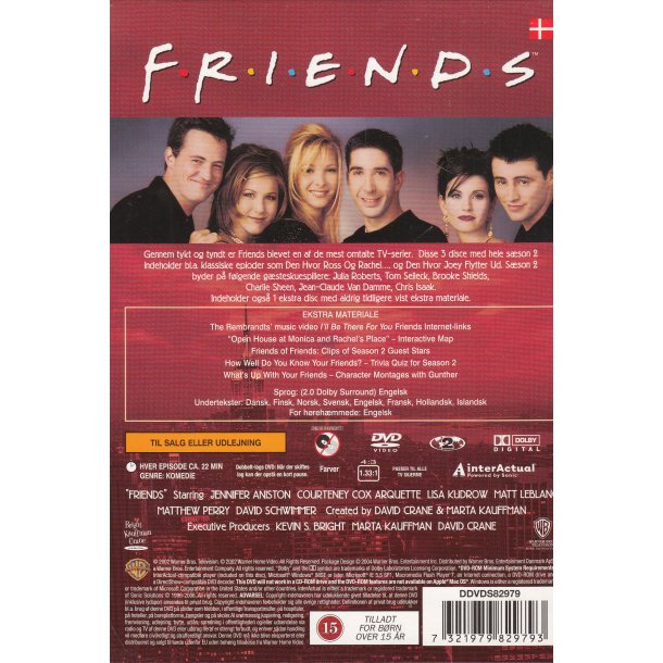 Friends - S�son 2 (DVD)