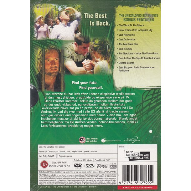 Lost - S�son 3 (DVD) 