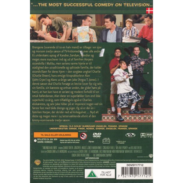 Two and a Half Men - S�son 3 (DVD)