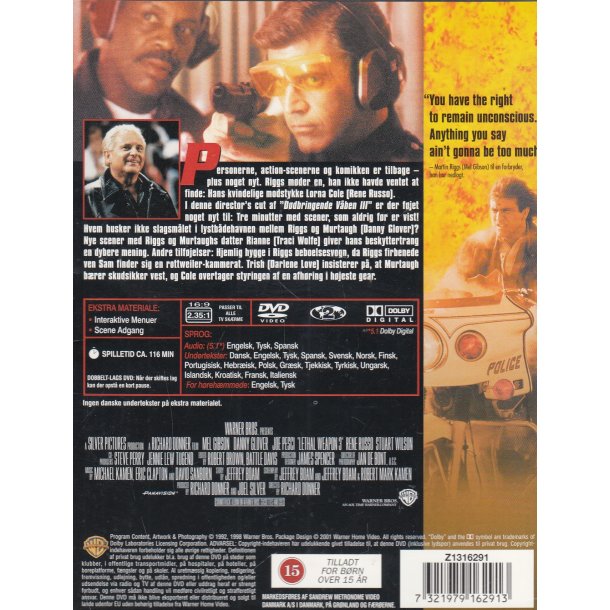 D�dbringende V�ben 3 (DVD)