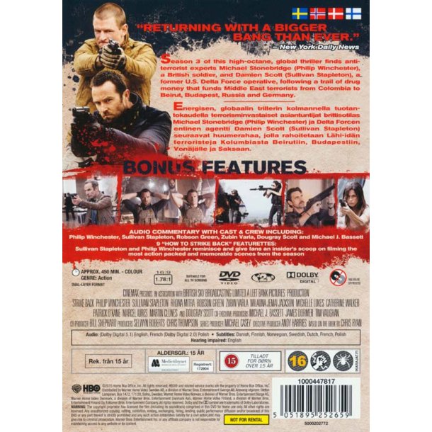 Strike Back - S�son 3 (DVD)