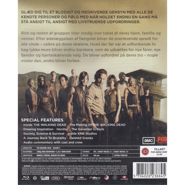 The Walking Dead - S�son 4 (Blu-ray)