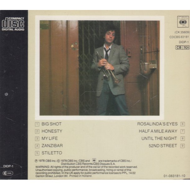 52nd Street (CD)