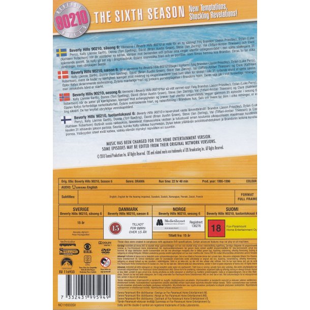 Beverly Hills 90210 - S�son 6 (DVD)