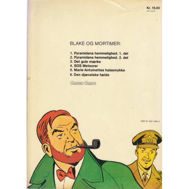 Blake og Mortimer 6 - Den Dj�velske f�lde