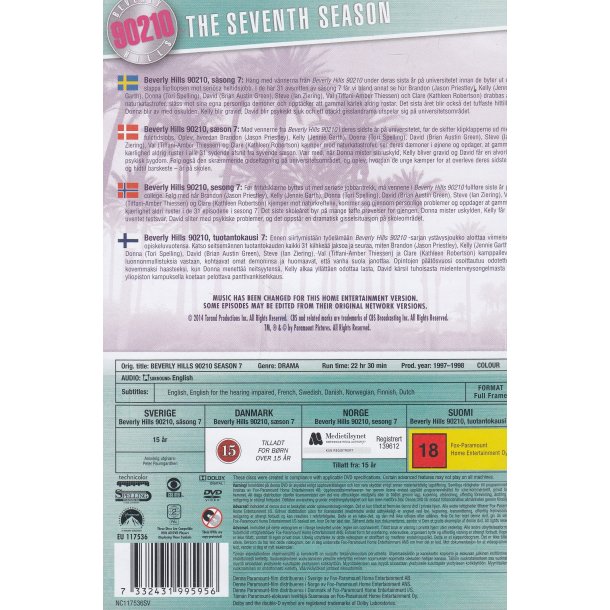 Beverly Hills 90210 - S�son 7 (DVD)