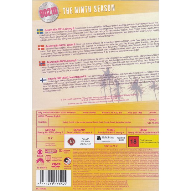 Beverly Hills 90210 - S�son 9 (DVD)