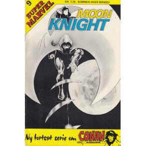 Super Marvel 9 - Moon knight - 1982