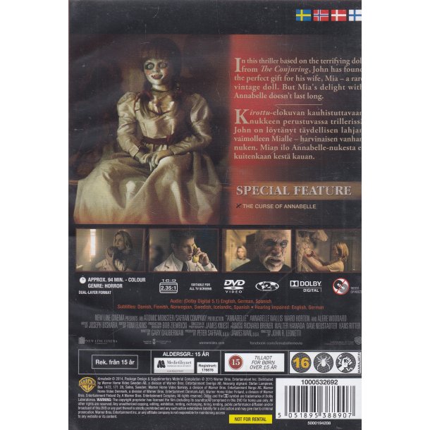 Annabelle (DVD)