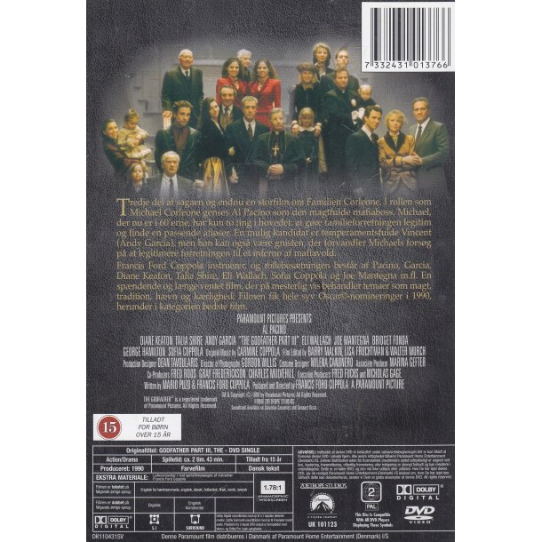 The Godfather 3 (DVD)