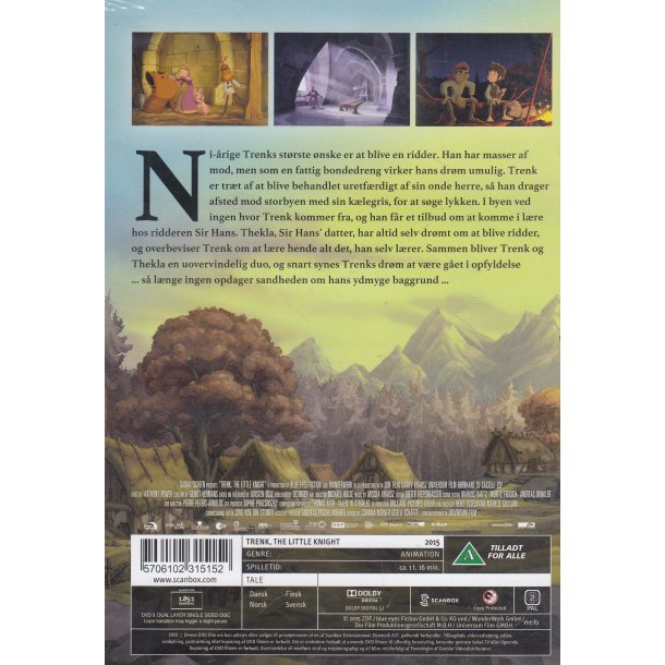 Trenk, den lille Ridder (DVD)