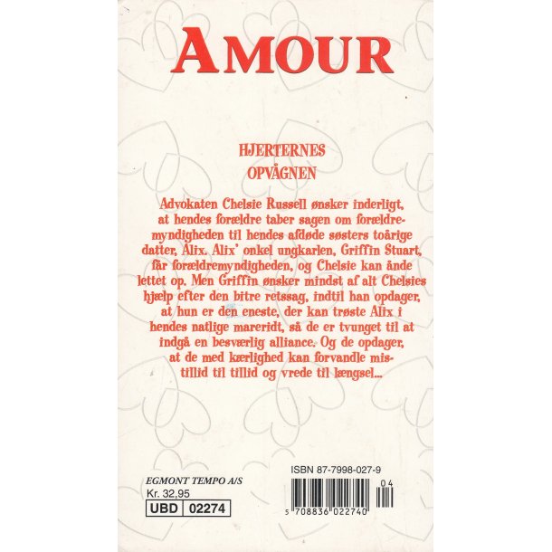 Amour - Hjerternes opv�gnen (Bog)