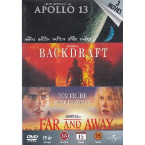 Apollo 13 - Backdraft - Far and away (DVD)