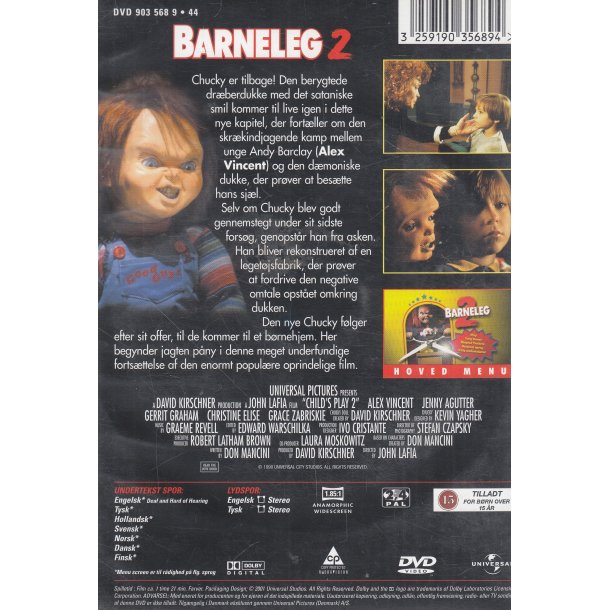 Barneleg 2 (DVD)