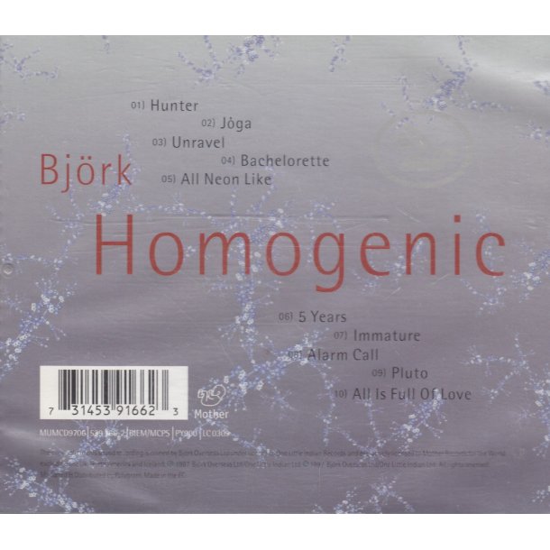 Homogenic (CD)