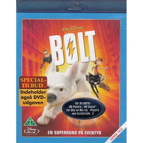  Bolt - Disney Klassikere Nr. 48 (Blu-ray+DVD) 