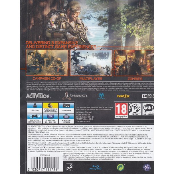 Call of Duty - Black ops 3 (Spil)