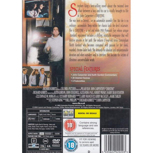 Christine (DVD)