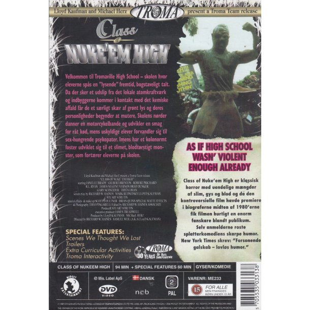 Class of Nuke 'Em High (DVD)