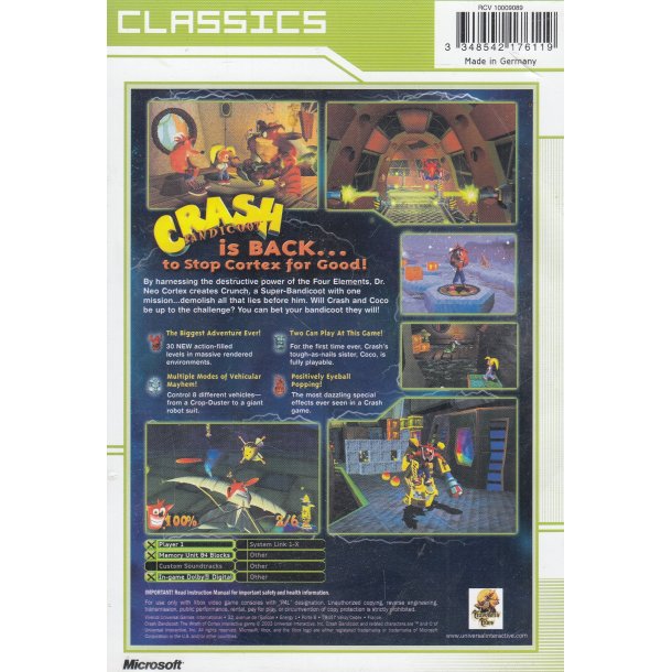 Crash Bandicoot - The Wrath of Cortex (Spil)
