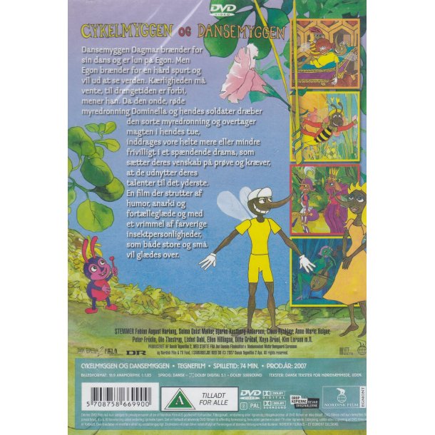 Cykelmyggen og Dansemyggen (DVD)
