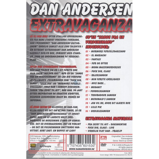 Dan Andersen - Extravaganza (DVD)