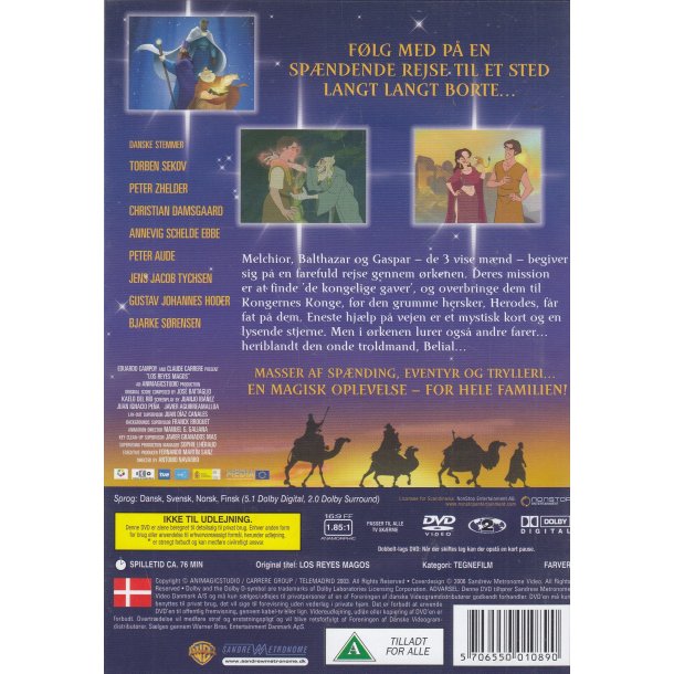 De 3 vise m�nd (DVD)