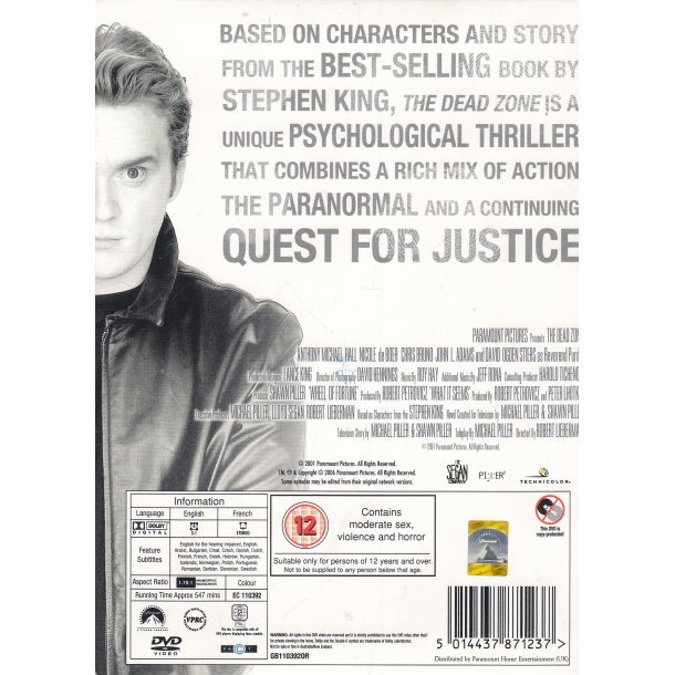 The Dead Zone - S�son 1 (DVD)