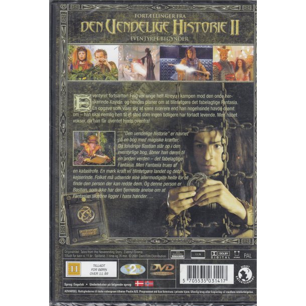 Den uenderlige historie 2 (DVD)