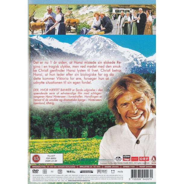 Hansi Hinterseer - Der, hvor hjertet bamker (DVD)