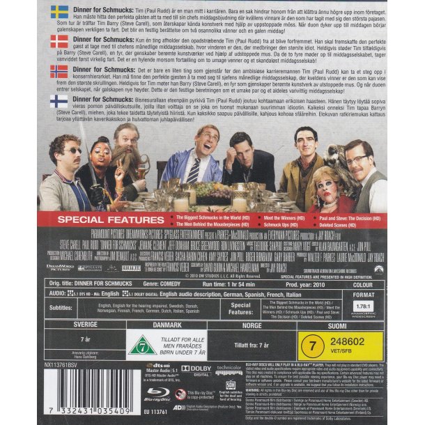 Dinner for Schmucks (Blu-ray)